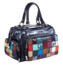 Кожаная сумка Eleganzza, цвет: темно-синий ZO - 1345S 2010 г инфо 5223r.