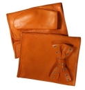 Женские перчатки Eleganzza, цвет: оранжевый 00111291 2009 г инфо 10916r.